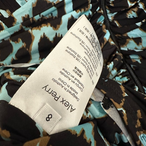 Axton Leopard-Print Ruched Strapless Bustier - Picture 10 of 10